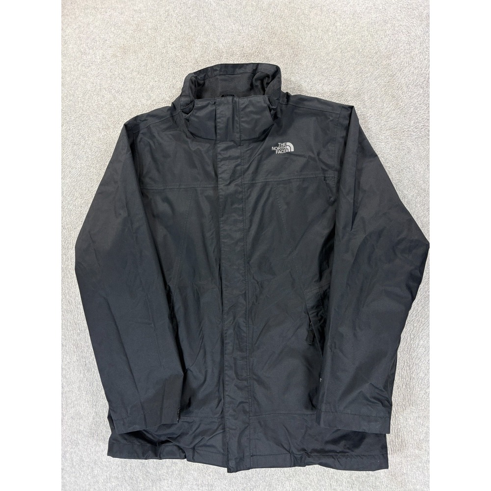 The North Face‎ Hyvent Breathable Waterproof Rain Jacket (Boy's XL) Black